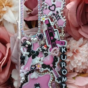 Pink Kuromi Phone Case Samsung Galaxy Fold 4